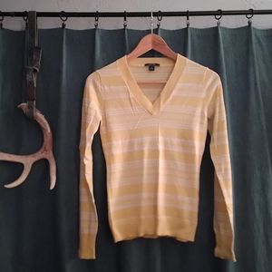 Yellow Striped Nautica Sweater